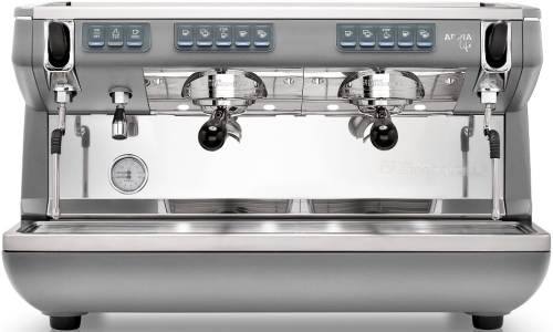 Кофемашина рожковая NUOVA SIMONELLI APPIA LIFE 2GR V 220V METALLIC GREY+HIGH GROUPS+ECONOMIZER