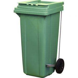 Урна D 20см h 31см 10л для мусора с педалью, нерж.сталь Тара 116085
