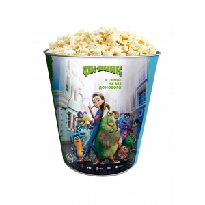 Жестяное ведро для попкорна "Команда игрушек", 130 унций/3.80л. Империя – фабрика упаковки 211795