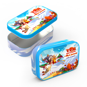 Жестяное ведро для попкорна "Команда игрушек", 130 унций/3.80л. Империя – фабрика упаковки 244122
