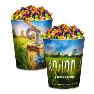 Жестяное ведро для попкорна "Команда игрушек", 130 унций/3.80л. Империя – фабрика упаковки 244158