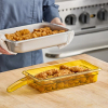 Гастроемкость GN1/3х65 H-PAN с 1-й ручкой поликарбонат янтарный CAMBRO 32HP1HU-150