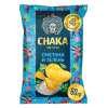Чипсы из натур. картофеля рифленые CHAKA, сметана зелень, 60г